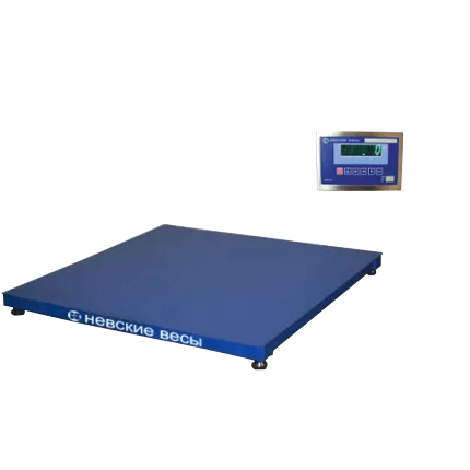 Весы платформенные ВСП4-300.2 А1 (750 х 1000) с АКБ нерж Т
