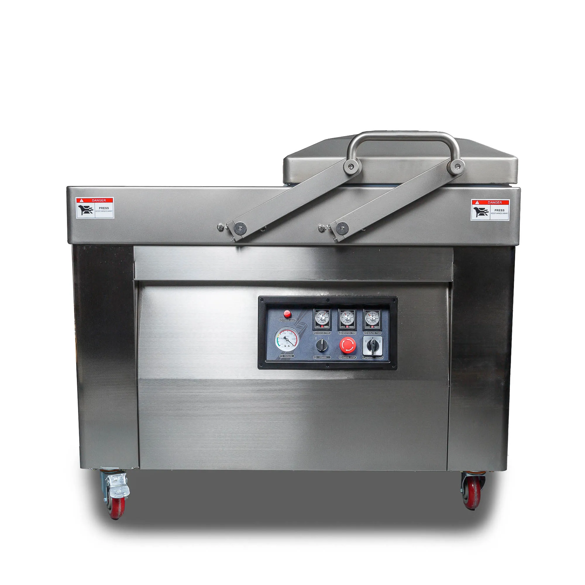 Вакуумный упаковщик HVC-410S/2A-G (DZQ-410/2SA) (нерж., газ)