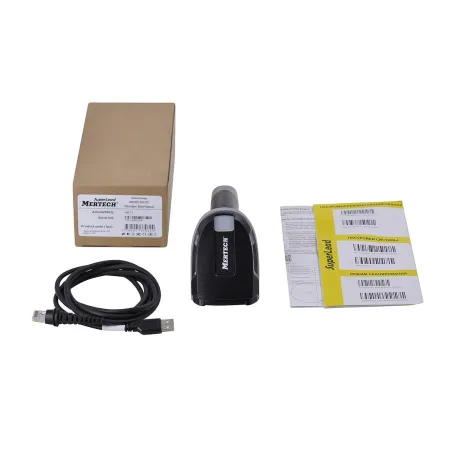 сканер штрих-кода mertech 2410 p2d superlead, usb, черный (4871)
