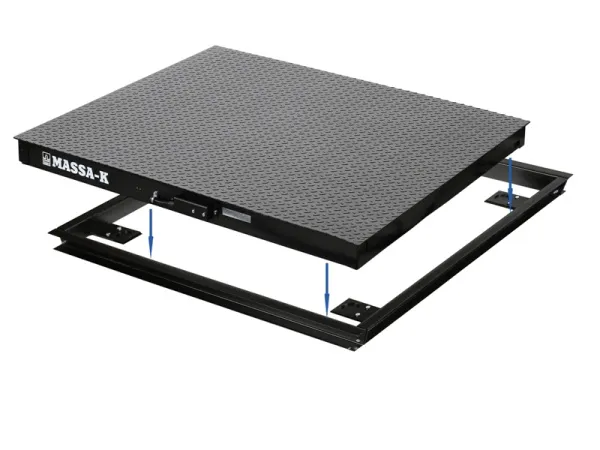 весы платформенные масса-к 4d-pmf-15/12-1000-rа врезные