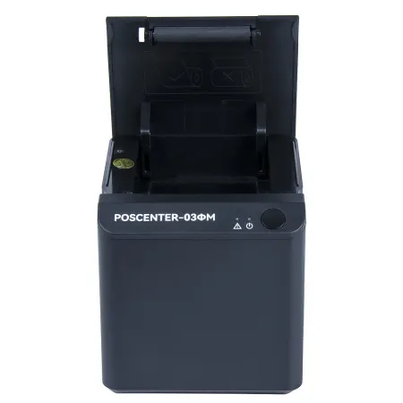 фискальный регистратор ккт "poscenter-03фм" (com, usb, дя с wifi, bluetooth), чёрный, без фн (7561)