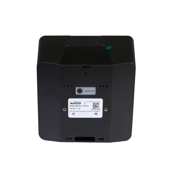 стационарный сканер штрих кода mertech 7800 ai 2core p2d usb, usb эмуляция rs232 black