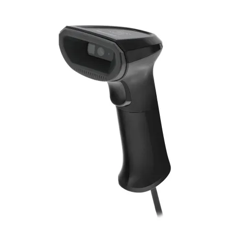 проводной сканер штрих-кода mertech ns031 ai 2core p2d usb, usb эмуляция rs232 черный