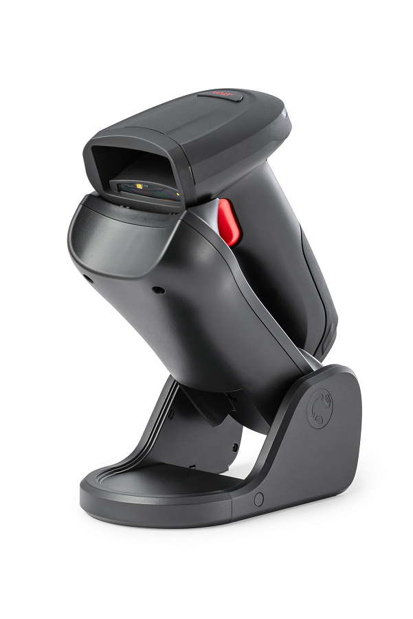 Сканер штрих-кода беспроводной АТОЛ SB5100 BT (rev.2) (2D, USB, c подставкой) (черный) (66668)