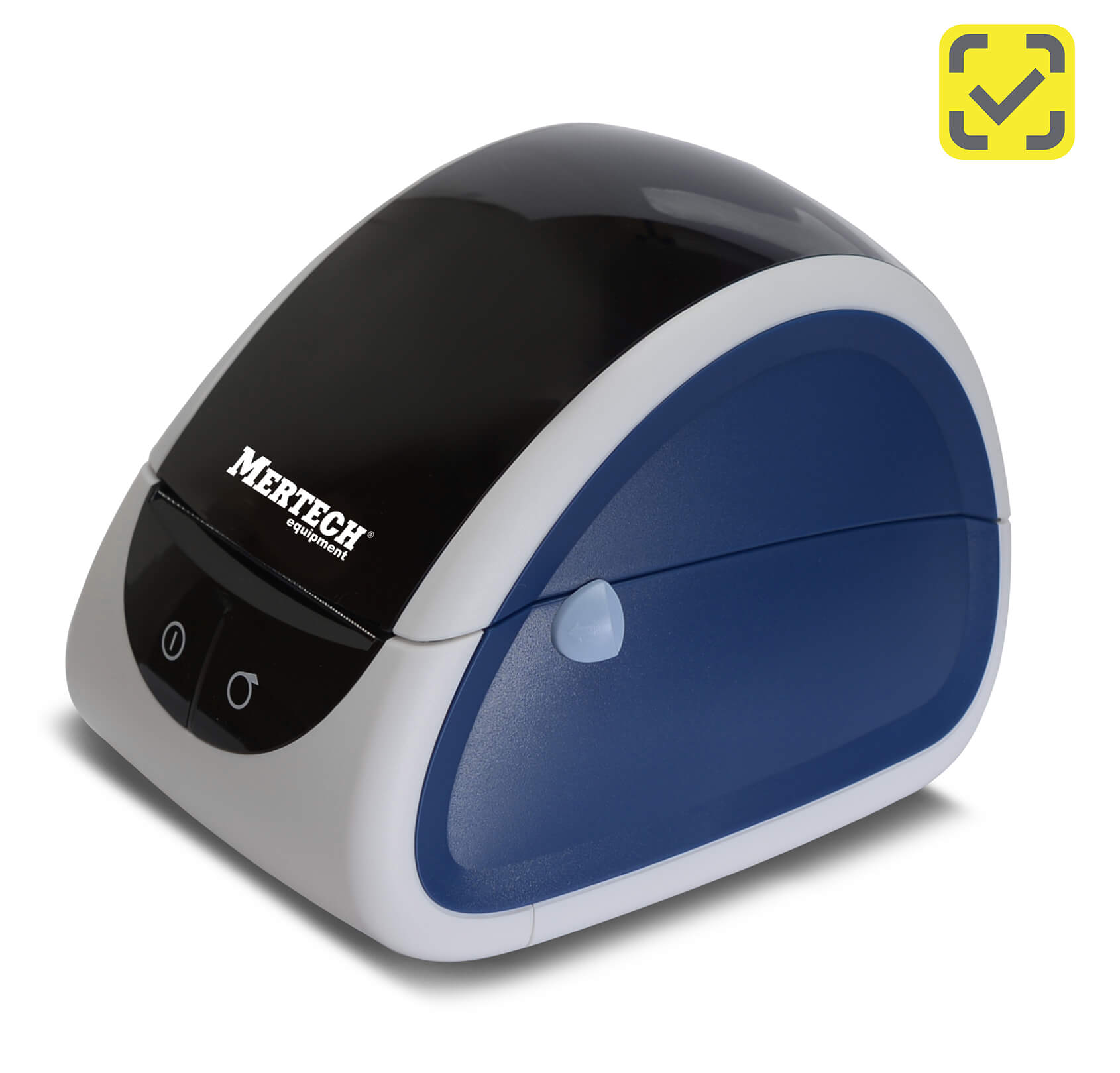Принтер этикеток MPRINT LP80 EVA (RS232, USB) бело-синий