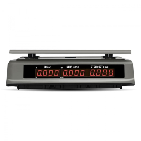 весы торговые m-er 328ac-15.2 led touch-m/ rs232,usb